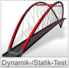 Kraftaufnehmer ideal für dynamische Tests an Gebäuden und Brücken